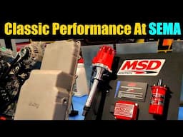 SNEAK PEEK: Classic Performance Isn't Dead Yet! Holley-Sniper-MSD At SEMA 2024 | 2024 SEMA Show