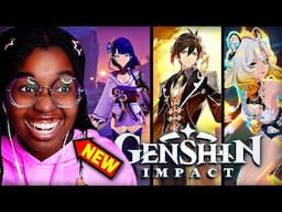 New GENSHIN IMPACT Player Reacts to EVERY CHARACTER TRAILER *THIS WAS FIRE*