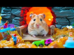 Trapped in the Minecraft Maze 🏰 Hamster Thrilling Escape 🐹 Hamster Maze