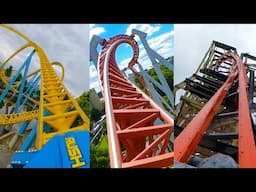 Every Roller Coaster At Hersheypark! 2024 Edition! Wildcat's Revenge POV