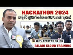 Alladi Cloud Training: Guaranteed Software Job with Hackathon 2024 | @sumantvtelugulive