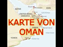 KARTE VON OMAN