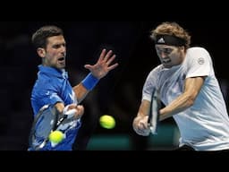 DJOKOVIC VS ZVEREV-  BRUTAL RALLIES