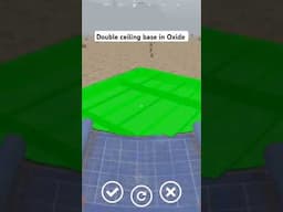 Oxide Survival Island - double ceiling base #oxide