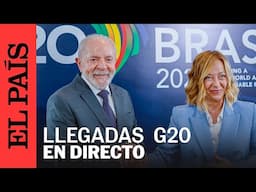 DIRECTO | Líderes mundiales llegan a la cumbre del G20 | EL PAÍS