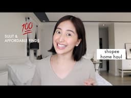 AFFORDABLE & SULIT FINDS! Shopee Home Haul | Philippines