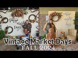 Shopping Vintage Market Days in Lexington, KY || Thrifting & Thrift Haul || Fall/Halloween Decor