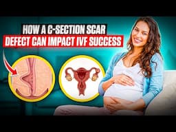 IVF success lower because of C-Section scar? - 3 tips to improve your odds