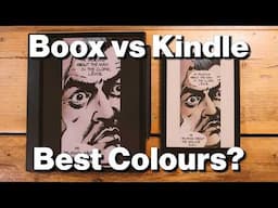 How Good is the NEW Colour E-Ink Screen on the Boox Note Air4 C and the Kindle ColorSoft?