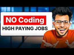 No Coding High Paying Jobs in 2025 with Free Resources ✅🔥