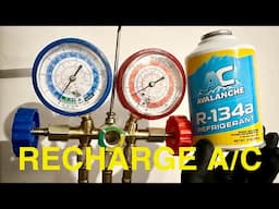 How to Properly Vacuum and Recharge r134 AC System- Step by Step Guide