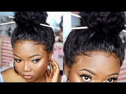 Quick 'n' easy Chung Li inspired bun with a 360 lace wig | BestHairBuy