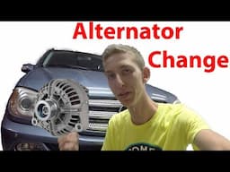 How to Change the Alternator on a Mercedes ML350 (M112 / M113)