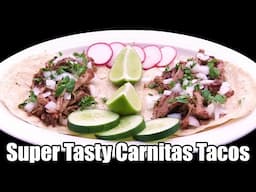 Super Tasty Carnitas Tacos -The Wolfe Pit