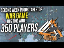 Running a 350 player Massive Online Cooperative Tabletop War Game... "Week Two"