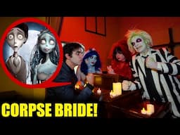 CORPSE BRIDE vs BEETLEJUICE & LYDIA (we ate his donuts🤮)