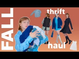 Styling My Fall Thrift Haul Finds | Cozy Outfit Ideas 🍂