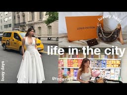 Life in the City | landers grocery, luxury haul, opening up about feeling stuck ft. SENSER