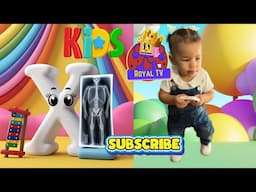 The Letter X Video for Toddlers ~ Letter X Songs and Rhymes #LetterX #ToddlerLearning #PreschoolFun