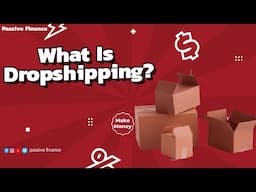 What Is Dropshipping For Beginners || Truth About The Dropshipping | Passive finance