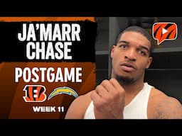 Ja'Marr Chase Reacts to Bengals Week 11 LOSS to Chargers