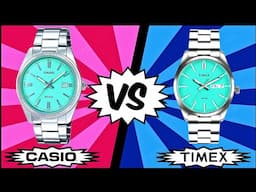 CASIO or TIMEX? Battle for the BEST Budget TIFFANY BLUE Watch!