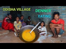 Denner Eating Rice With Bamboo Sour |Odisha Village