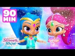 Shimmer & Shine Make Wishes Come True in Zahramay Falls! | 90 Minutes | Shimmer and Shine