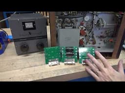 Johnson Viking II C9 high voltage filter cap replacement Valiant Ham radio Transmitter project