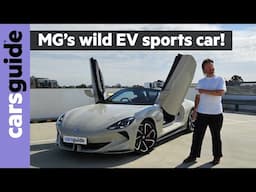 MG Cyberster 2025 review: $100K+ electric convertible brings scissor doors to fight with BMW Z4!