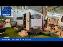 BRILLIANT Concept Trailer Caravan for 2025 - Bürstner Talis