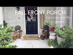 Fall Front Porch Refresh| Decorate with Me|Fall Decorating Ideas