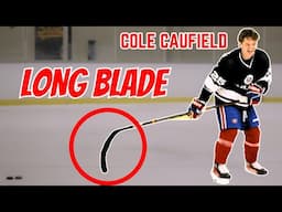 Cole Caufield Testing LONG BLADE ™