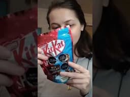 PROBANDO ALGO DE KITKAT #food #kitkat (con baja calidad, ups)