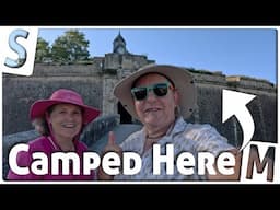 We CAMPED in a CASTLE - Cycling Europe as a Couple