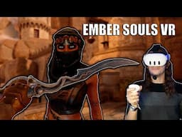 This NEW Quest 3 VR Game is like Prince of Persia VR | Ember Souls