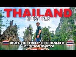 Khao Sok Lake & Chumphon Thailand | You won't believe this HIDDEN GEM!