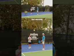 Does Your SERVE Fail Under PRESSURE? #tennis