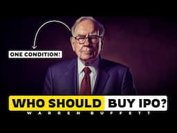 WATCH THIS before BUYING any IPO | Warren Buffett | Stocks | Investment