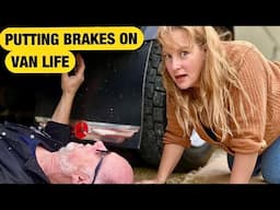 Horrific State Of My Van Brakes! left me speechless. So did Becky's Cheeky antics / UK VAN LIFE