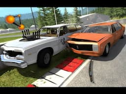 BeamNG.Drive Mod : Bruckell Moonhawk Addons (Crash test)