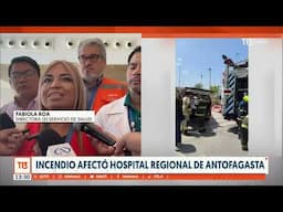 Incendio afectó hospital Regional de Antofagasta