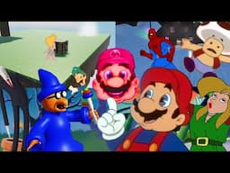 YTP: Mario and the Herculean task of taking down the Slenderman