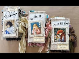 Renoir Stitching themed Junk Journals