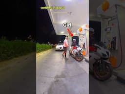 Pervert Touches Biker Girl!