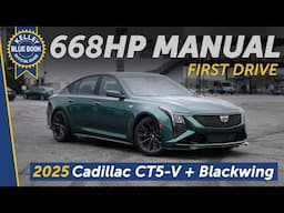 2025 Cadillac CT5-V + Blackwing | First Drive