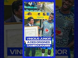 Vinicius Jr a des origines camerounaises ! #shorts