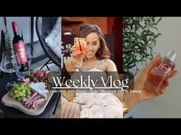 Vlog: Gym, Maverick City in concert, Doing my hair, Cooking lunch, Charcuterie board, DonJulio event