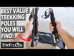 I found the best value COLLAPSIBLE TREKKING POLES! | TheFitLife