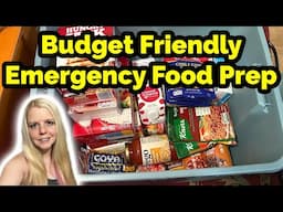 Budget Friendly Emergency Food Prep | Are You Prepared for an Emergency?